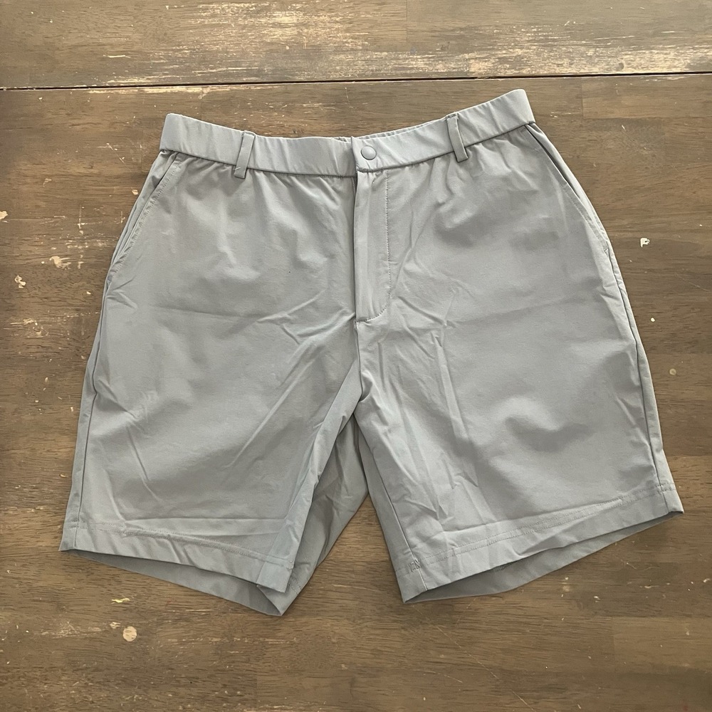 Bear Bottom Tour Shorts Mens Gray 7" Medium Performance Stretch Wicking Golf